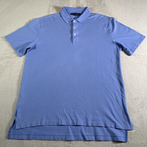 Polo Ralph Lauren Other - Polo Golf Ralph Lauren Polo Shirt Mens Large Blue Pima Cotton Stretch‎ Knit